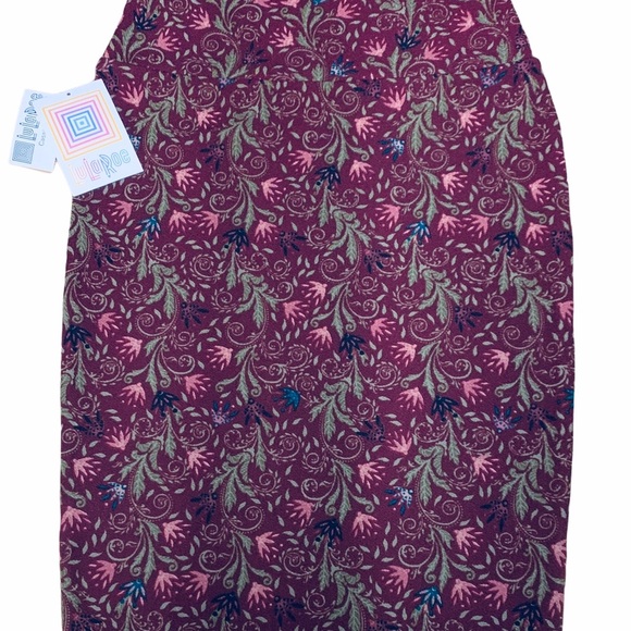 LuLaRoe Floral Spring Skirt - Picture 3 of 3